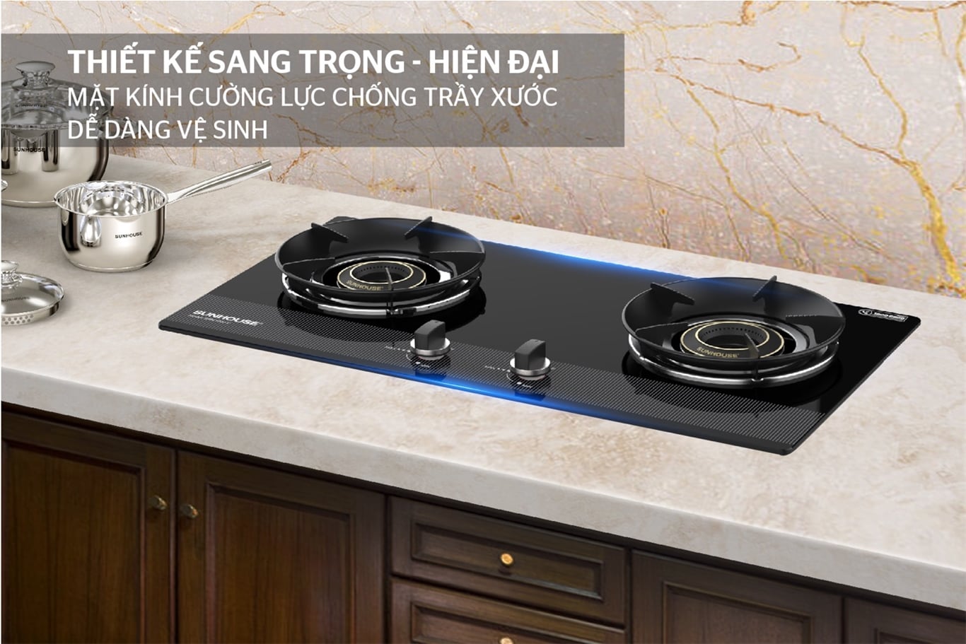 Bếp gas âm kính Sunhouse SHB61030-V – ảnh 8
