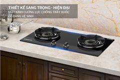 Bếp gas âm kính Sunhouse SHB61030-V ảnh 8