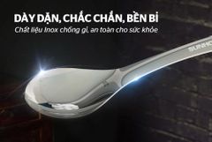 Bộ 2 thìa muỗng canh 165 inox Sunhouse KS-S2PO165I ảnh 6