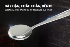 Bộ 2 thìa muỗng đa năng 175 inox Sunhouse KS-S2PO175I ảnh 8