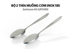 Bộ 2 thìa muỗng cơm inox 185 Sunhouse KS-S2PO185I ảnh 6