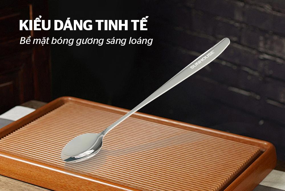 Bộ 2 thìa muỗng sinh tố 200 inox Sunhouse KS-S2PO200I – ảnh 8