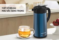 Ấm siêu tốc inox giữ nhiệt 2L happytime HTD1096 ảnh 6