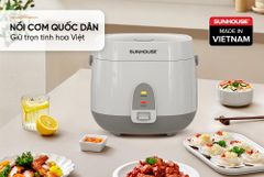 Nồi cơm điện 1.8L Sunhouse SHD8611GR ảnh 7