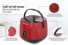 Nồi cơm điện 1.8L Sunhouse SHD8611R ảnh 8