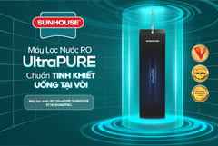 Máy lọc nước RO ultrapure Sunhouse 10 lõi SHA8893KL ảnh 6