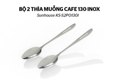 Bộ 2 thìa muỗng cafe 130 inox Sunhouse KS-S2PO130I ảnh 6
