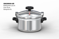 Nồi áp suất nhôm Sunhouse SHG9900-05 ảnh 6