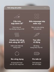 Gối Massage Breo Back Lite ảnh 3