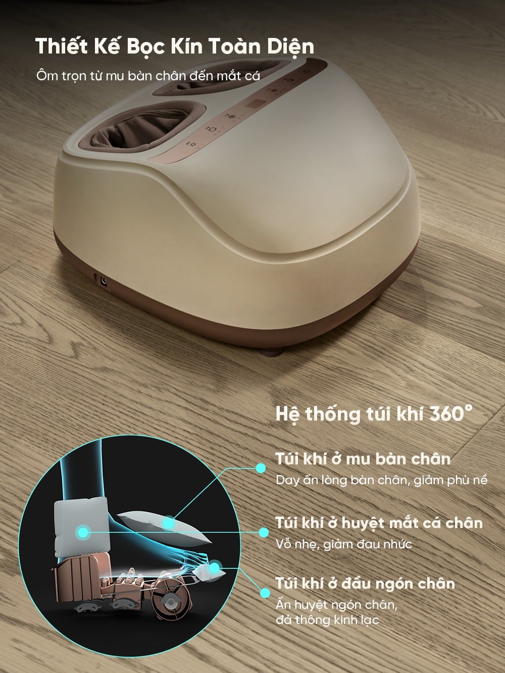 Máy Massage Chân Breo Foot 3 – ảnh 6