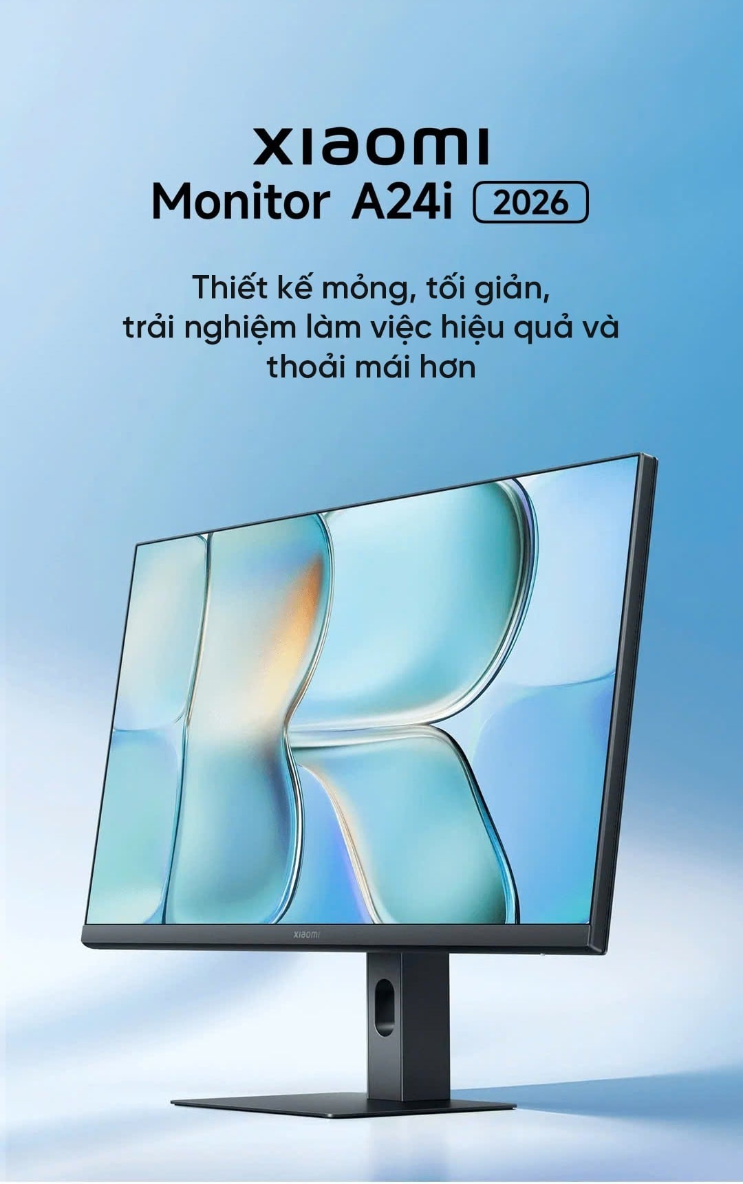 Màn hình máy tính Xiaomi Monitor A24i 2026 ELA6416EU – ảnh 2