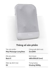 Máy Massage Lưng Breo Back 5 ảnh 3