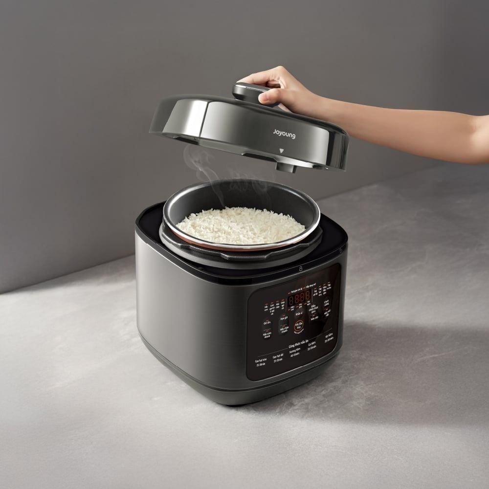 Nồi cơm áp suất, nồi áp suất đa năng 900W Joyoung JHPC-5100 – ảnh 3