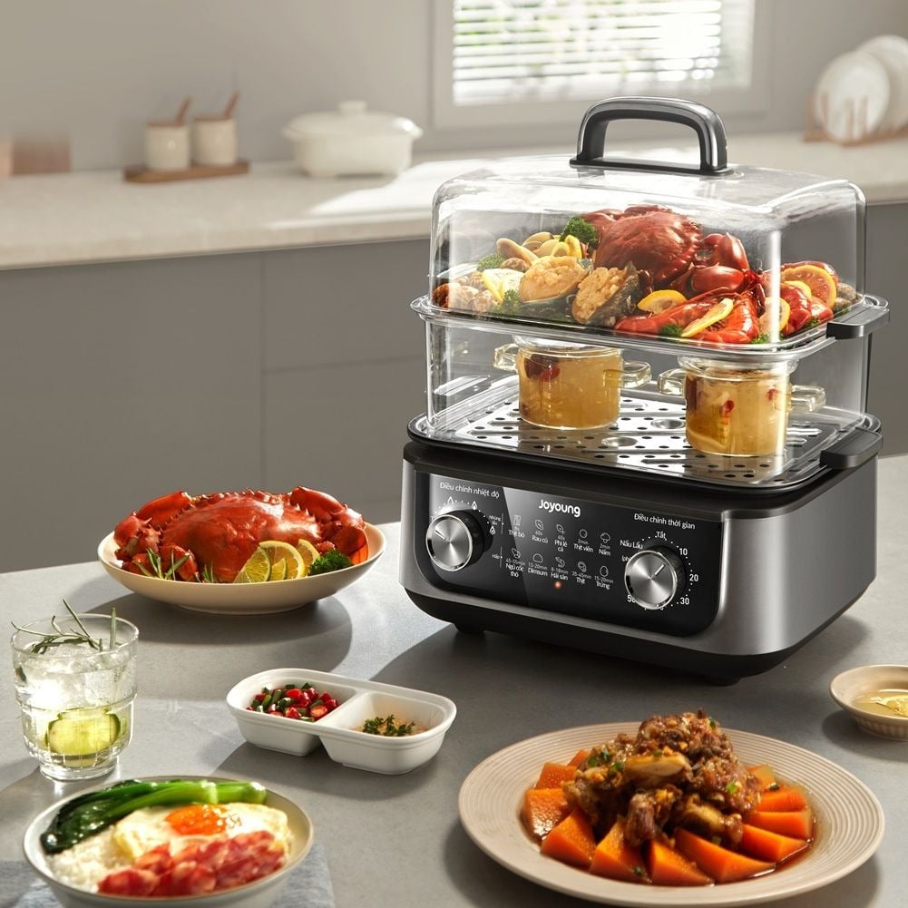Nồi lẩu hấp đa năng Joyoung JFS-556 – ảnh 6