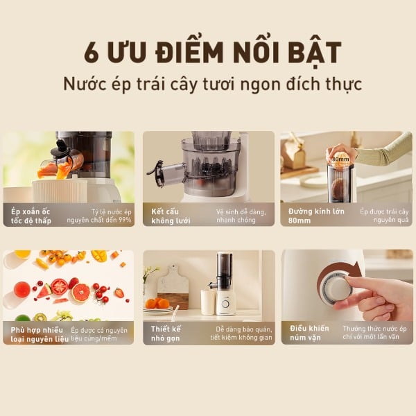 Máy ép chậm Joyoung JSJ-550 – ảnh 6
