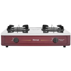Bếp gas dương Rinnai RV-MC26RS 590mm 2 lò nấu, mặt thép không gỉ