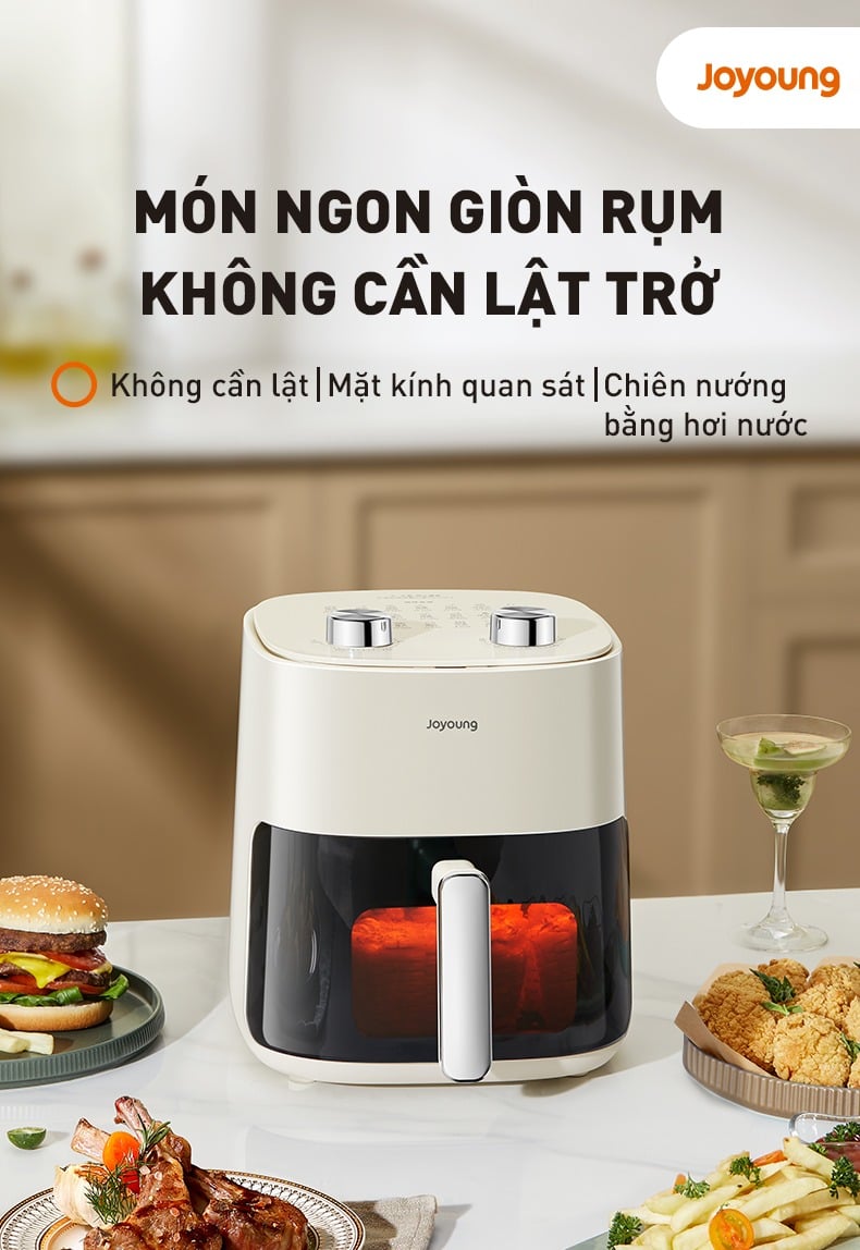 Nồi chiên không dầu 5L Joyoung JAF-565 – ảnh 8