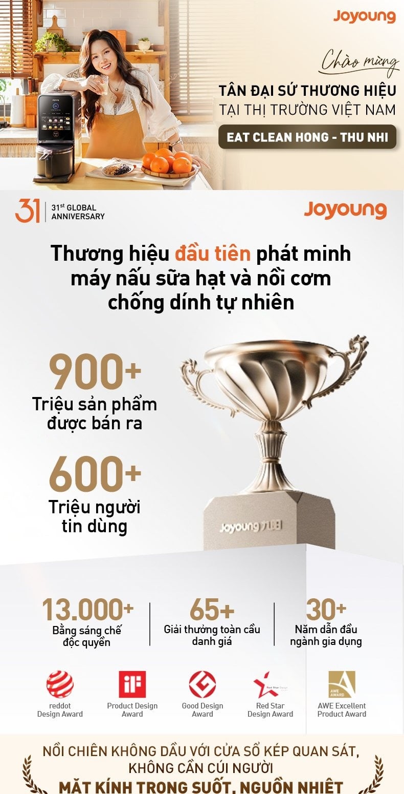 Nồi chiên không dầu 6L Joyoung JAF-579 – ảnh 2