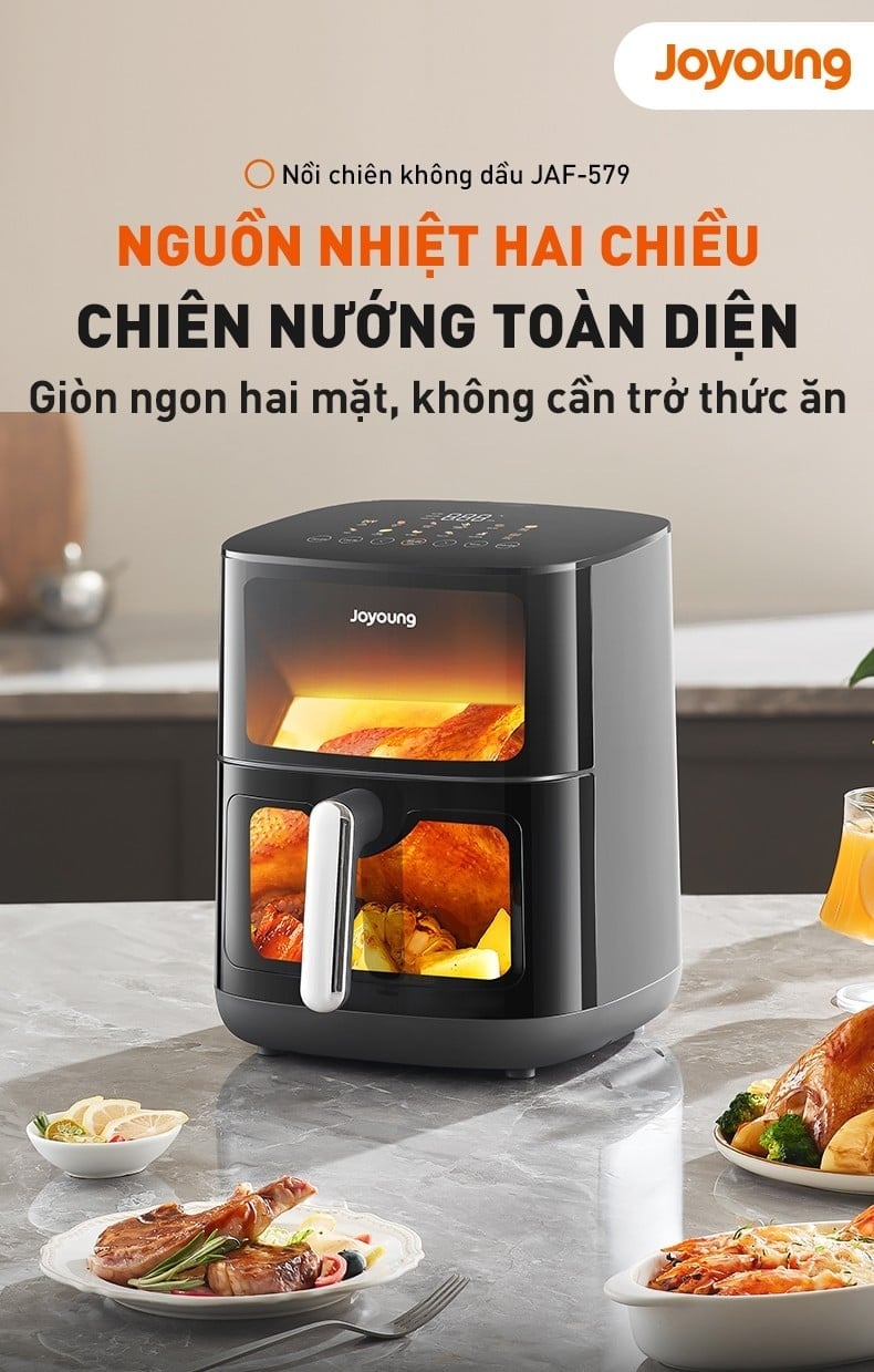 Nồi chiên không dầu 6L Joyoung JAF-579 – ảnh 5