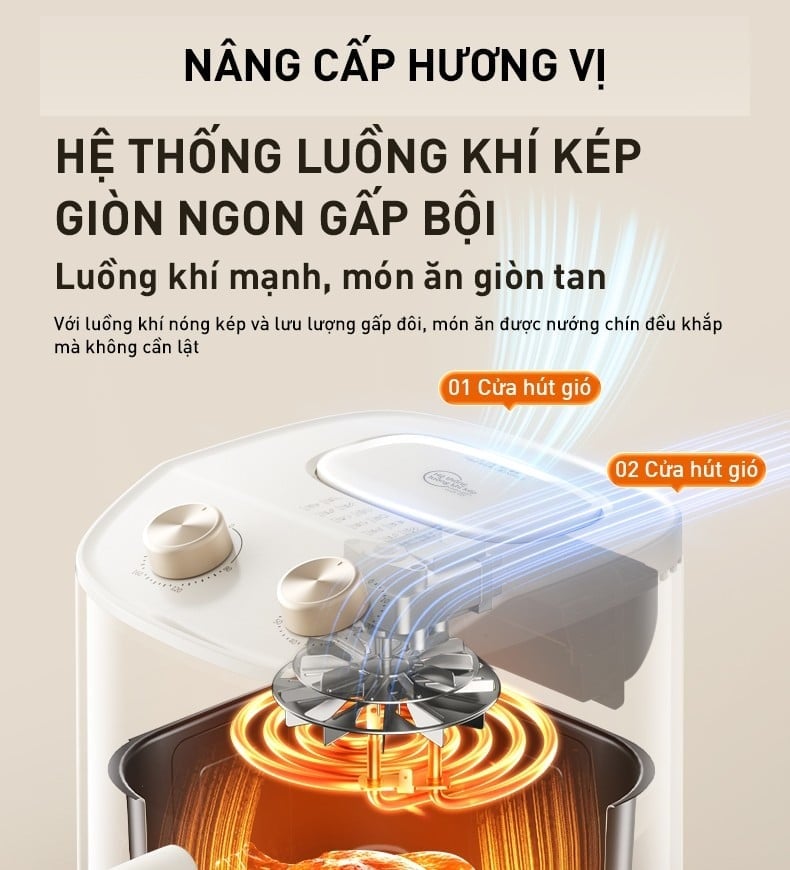 Nồi chiên không dầu 6L Joyoung JAF-612 – ảnh 5