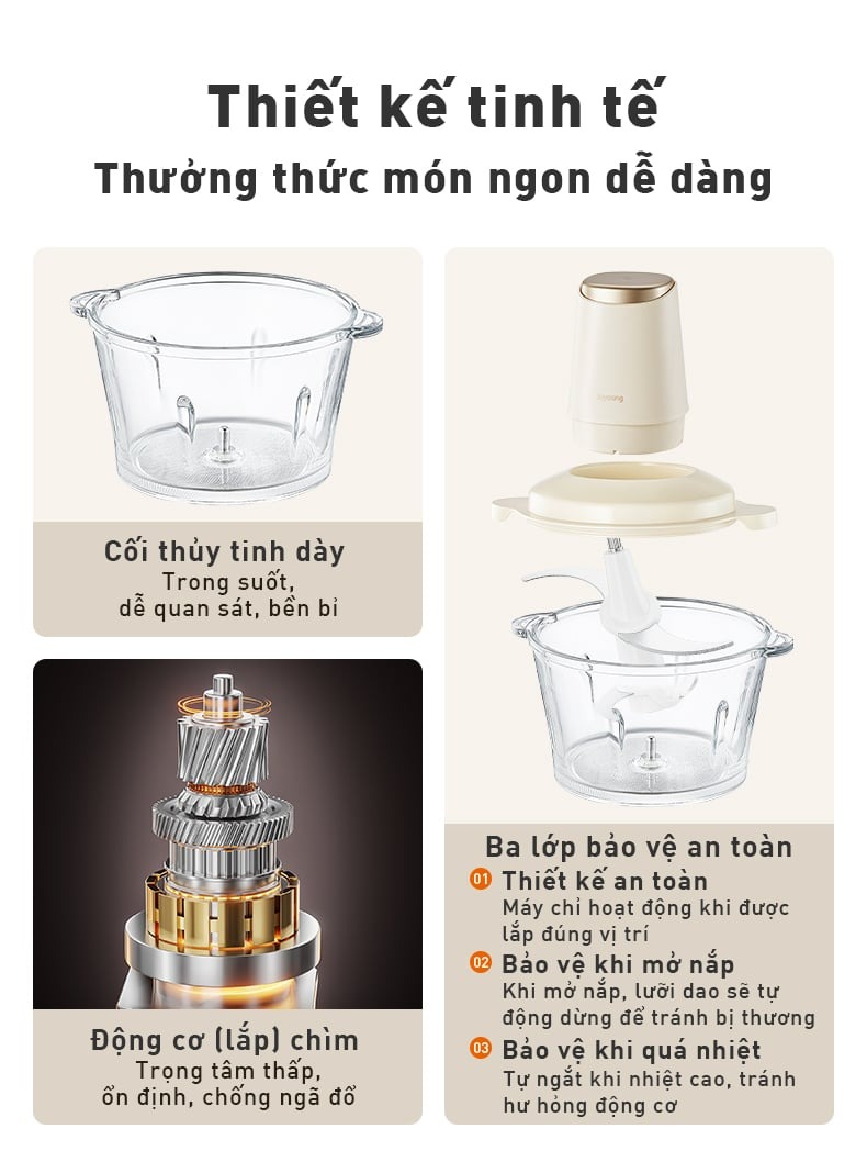 Máy xay thực phẩm đa năng Joyoung JFC-305 – ảnh 8