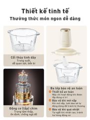 Máy xay thực phẩm đa năng Joyoung JFC-305 ảnh 8