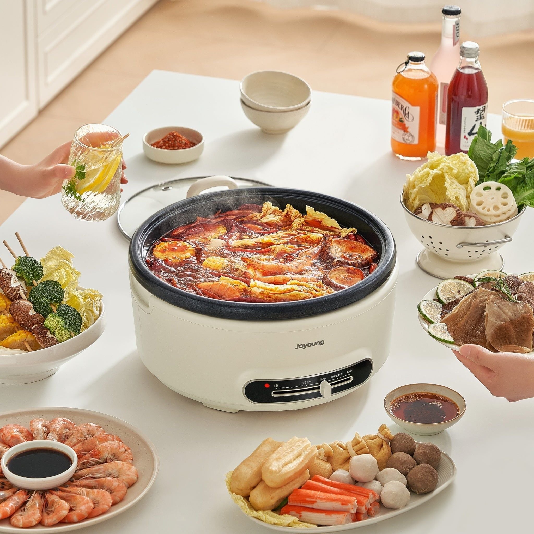 Nồi lẩu điện đa năng Joyoung JHP-218 – ảnh 2