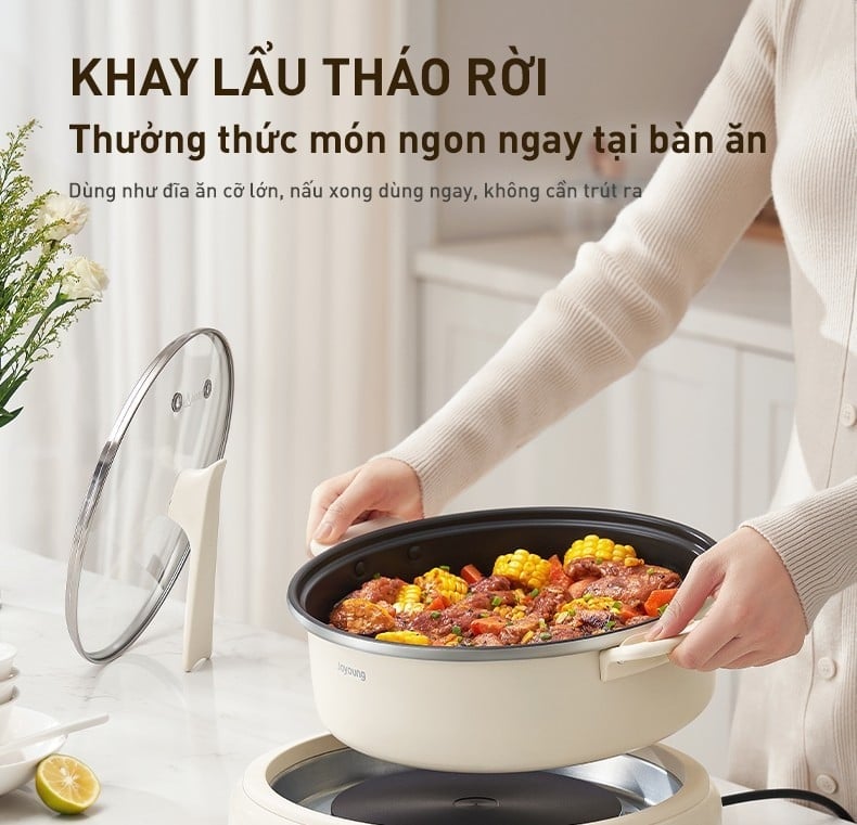 Nồi lẩu nướng điện đa năng 5L Joyoung JHP-525 – ảnh 8
