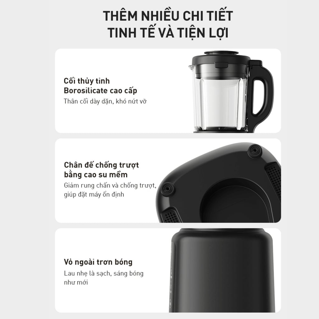 Máy nấu sữa hạt đa năng Joyoung JHSB-161 – ảnh 3