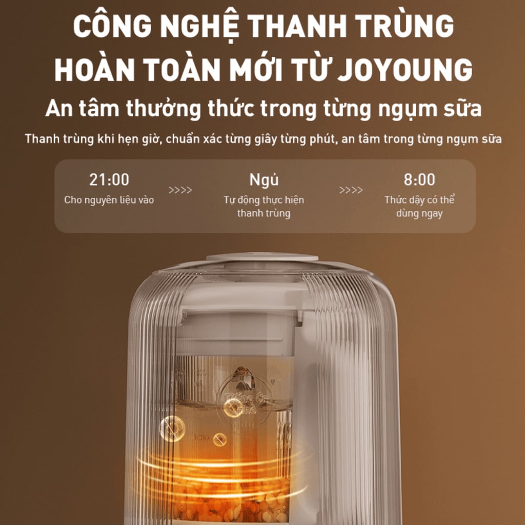 Máy nấu sữa hạt đa năng Joyoung JHSB-602 Pro – ảnh 3
