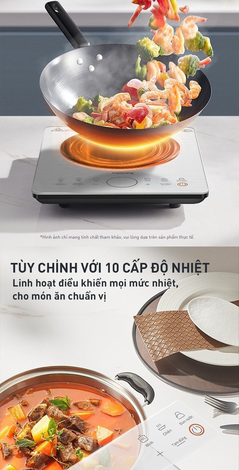 Bếp từ đơn 2200W Joyoung JIC-219 – ảnh 8