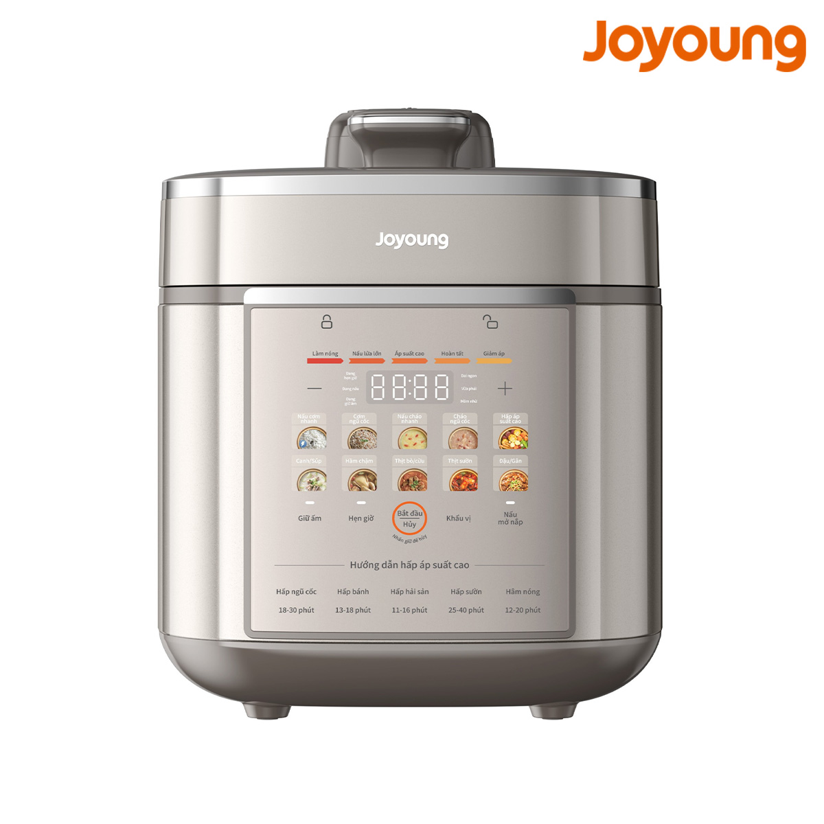 Nồi áp suất điện tử đa năng Joyoung JPRC-5150 công suất 900W