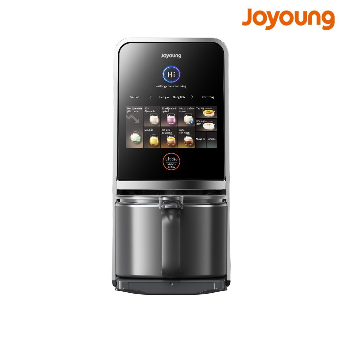 Máy nấu sữa hạt đa năng làm sạch tự động Joyoung JSCB-K7 PRO