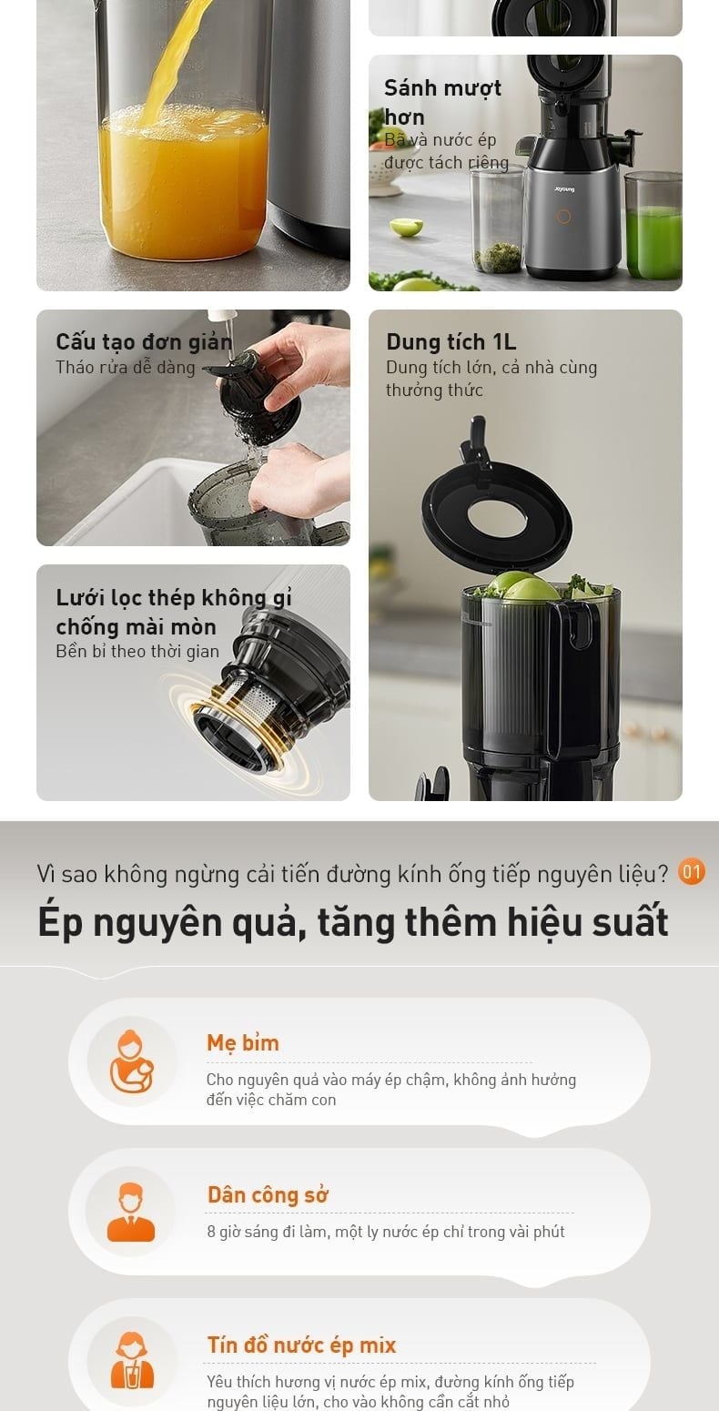 Máy ép chậm Joyoung JSJ-868 – ảnh 8