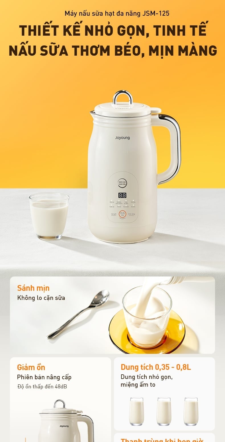 Máy nấu sữa hạt Joyoung JSM-125 – ảnh 6