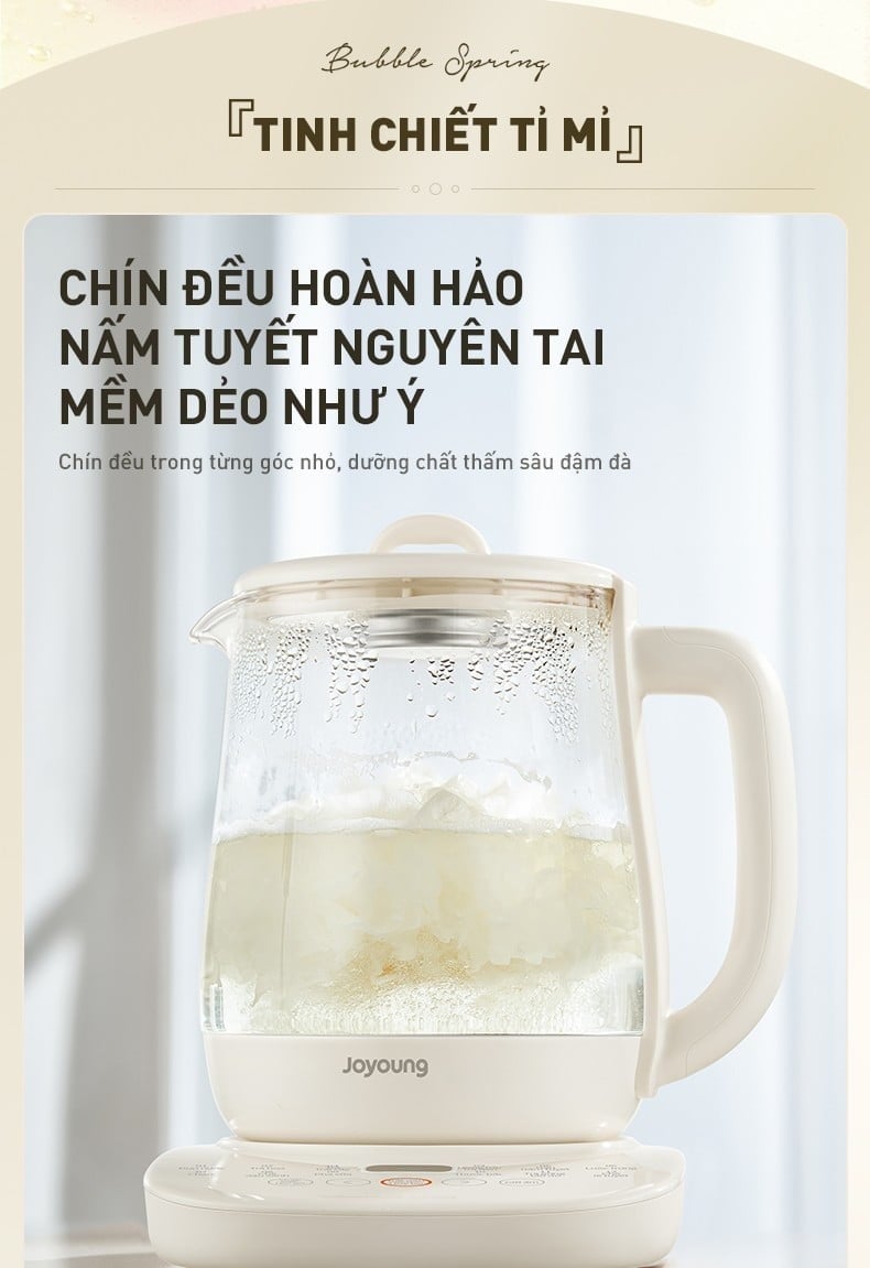 Ấm đun pha trà đa năng Joyoung JTM-125 – ảnh 6