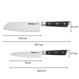  Bộ dao thép Đức 2 món liền khối Ice Force Tefal K232S224, 13cm/16.5cm 