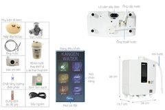Máy lọc nước điện giải ion kiềm Kangen LeveLuk K8 8 tấm điện cực