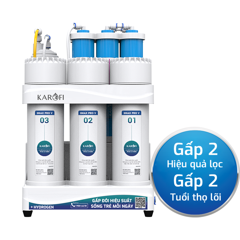  Máy lọc nước RO Karofi KAQ-U03 Pro 