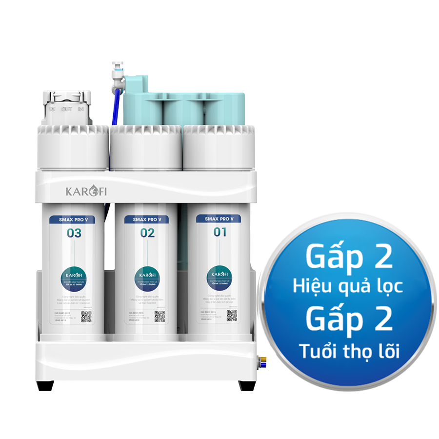 Máy lọc nước RO Karofi KAQ-U50K