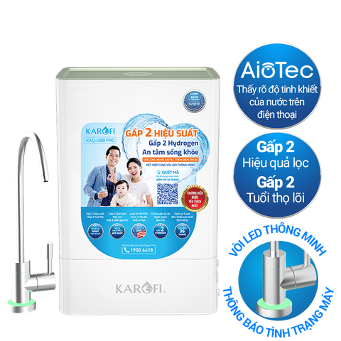 Máy lọc nước RO Karofi KAQ-U98 PRO