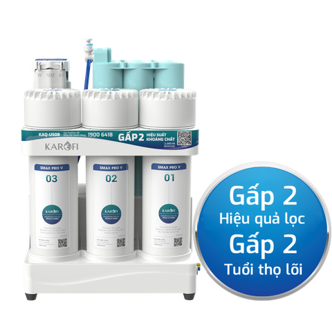 Máy lọc nước RO Karofi KAQ-US08