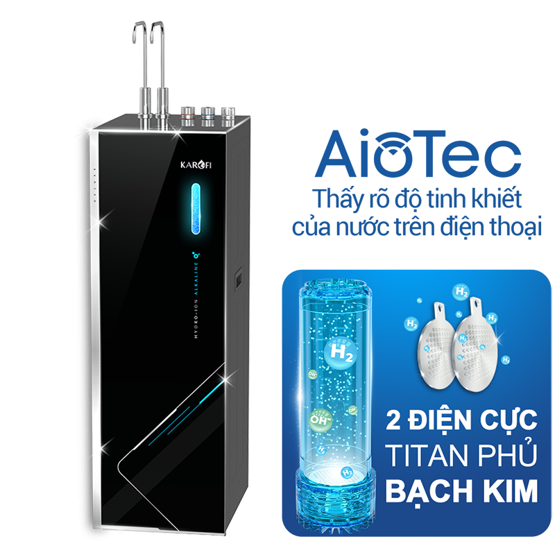  Máy lọc nước Nóng lạnh Hydro-ion Kiềm Karofi KAE-S85 