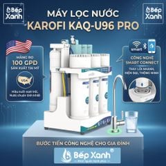 Máy Lọc Nước Để Gầm Karofi KAQ-U96 Pro (10 Lõi) - Công Nghệ Smax X3, Kiểm Soát Thông Minh AIOTEC