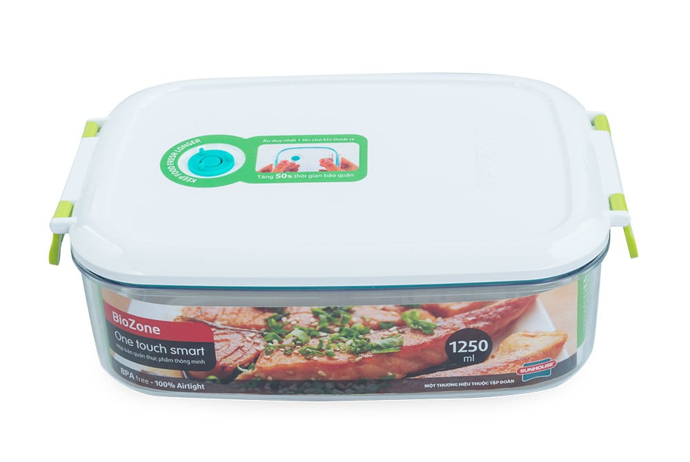 Bộ 2 hộp bảo quản thực phẩm thông minh biozone smart saving KB-SM2P01 – ảnh 7