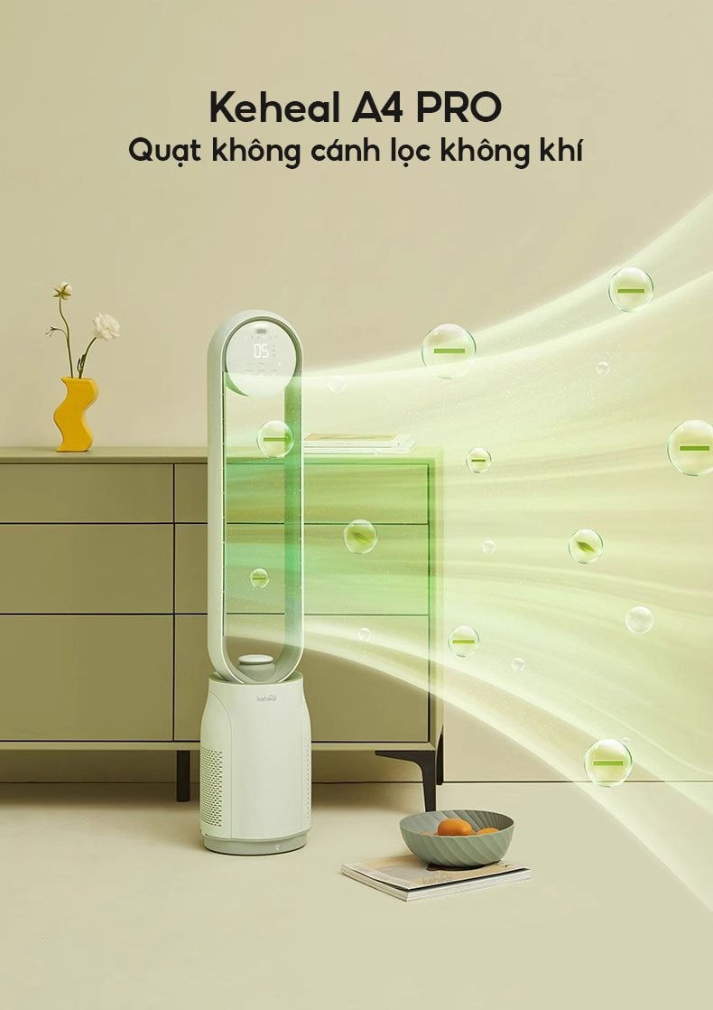 Quạt không cánh Xiaomi Keheal A4 Pro quạt không cánh lọc không khí – ảnh 8