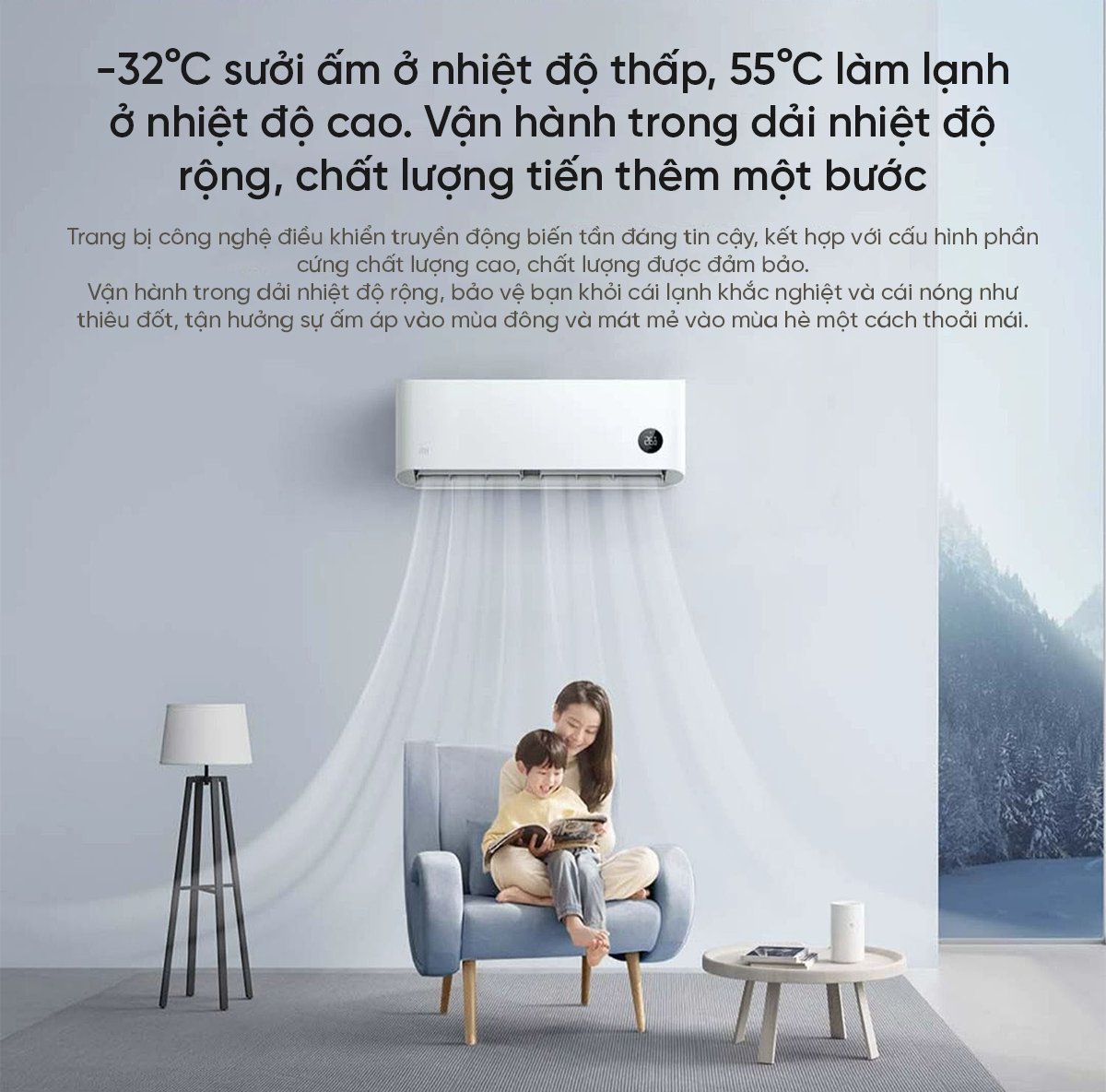 Điều hòa Xiaomi Mijia KFR-26GW/N1A3 1HP 2 chiều – ảnh 6