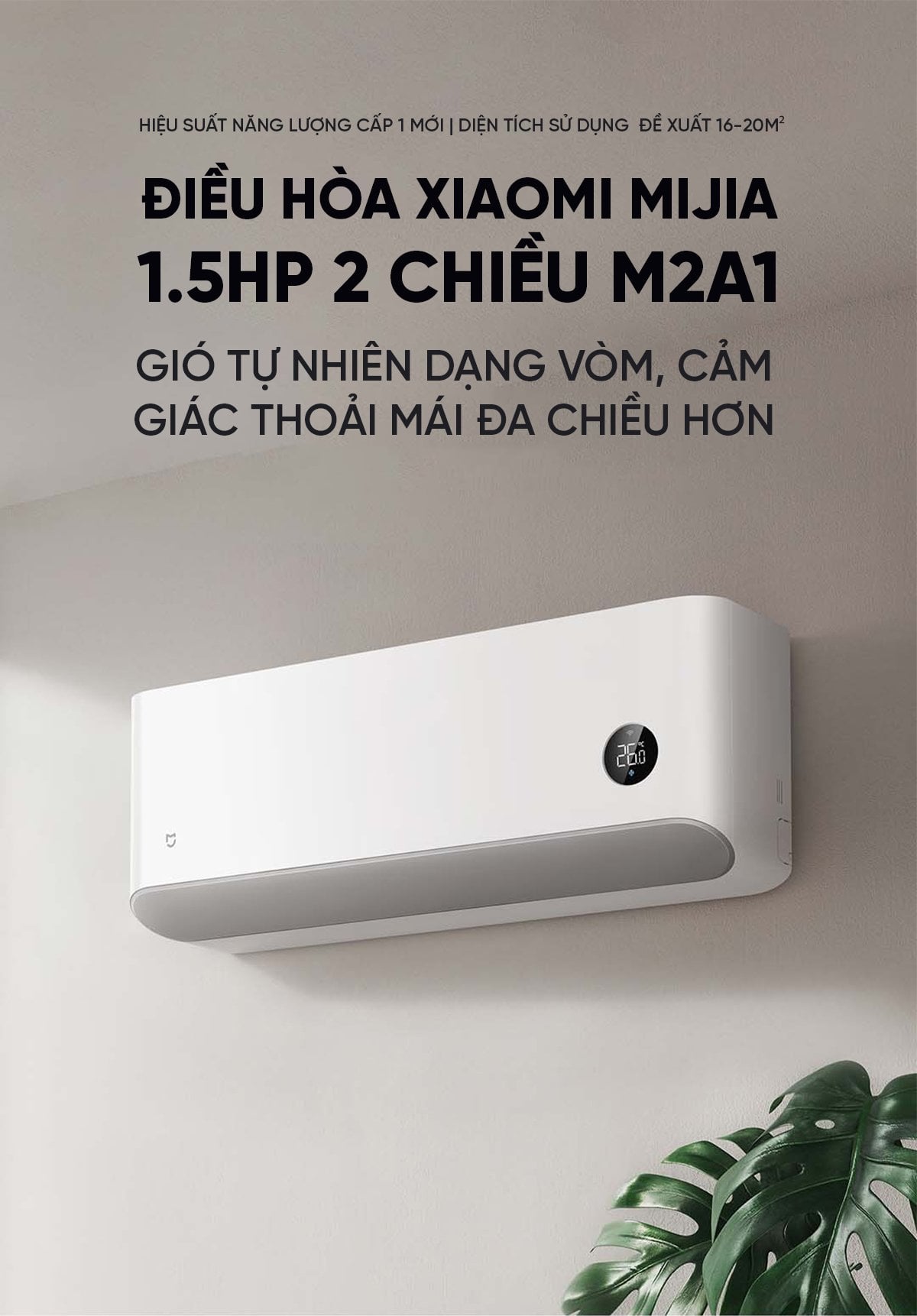 Điều hòa Xiaomi Mijia KFR-35GW/M2A1 1.5HP 2 chiều – ảnh 2