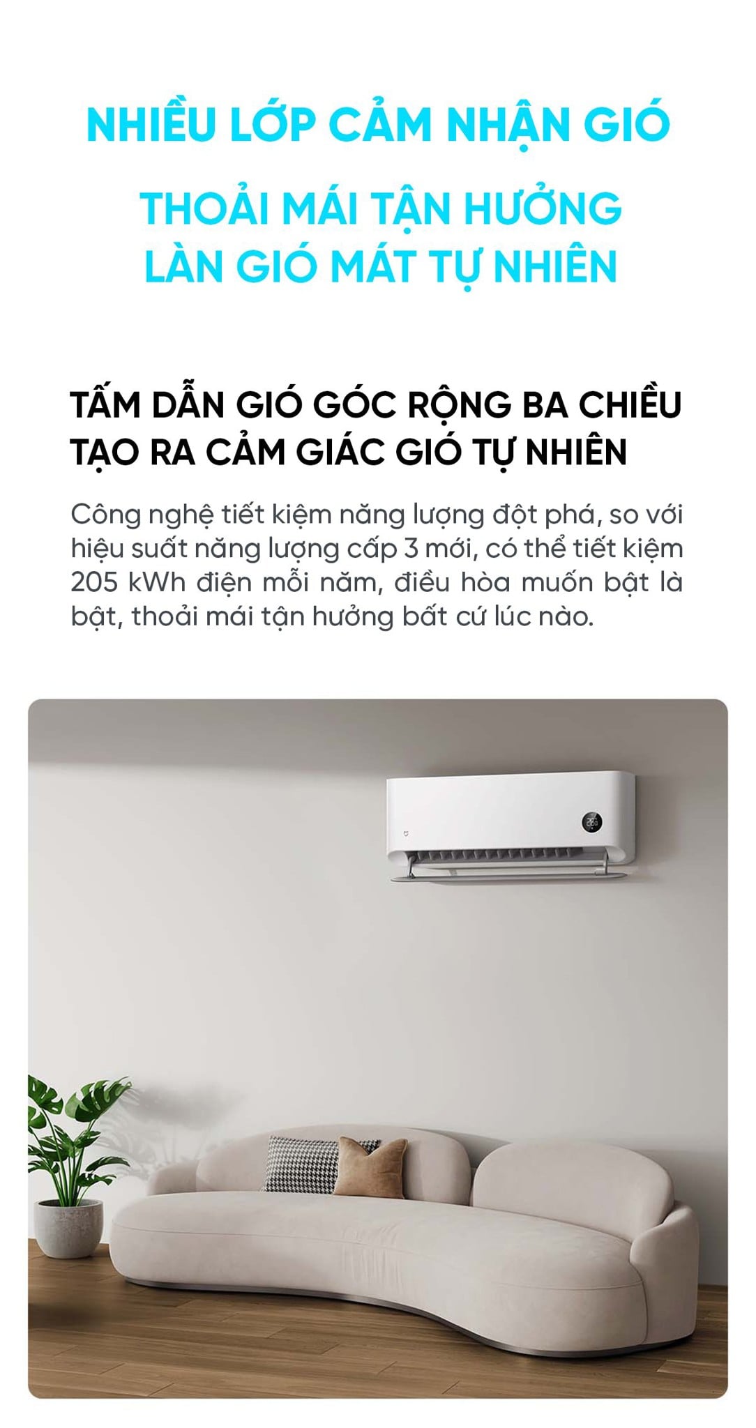 Điều hòa Xiaomi Mijia KFR-35GW/M2A1 1.5HP 2 chiều – ảnh 4