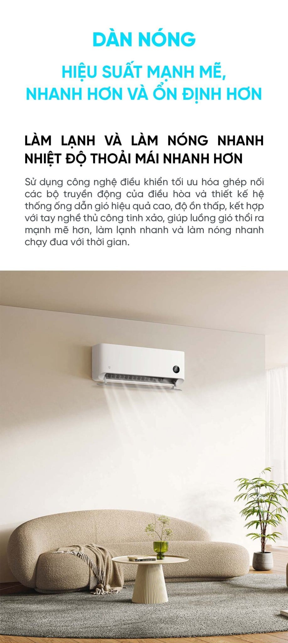 Điều hòa Xiaomi Mijia KFR-35GW/M2A1 1.5HP 2 chiều – ảnh 7